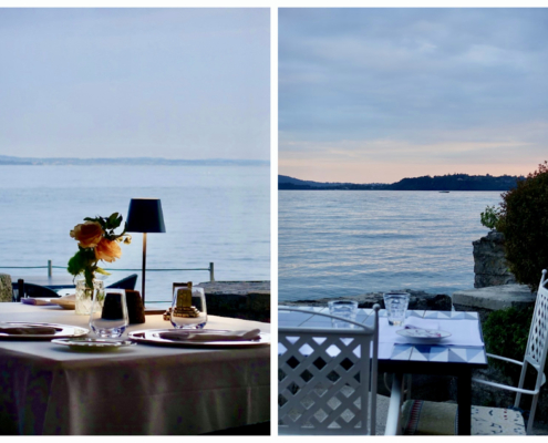 Restaurant at Hotel Fiordaliso & Restaurant Lido 84 in Gardone Riviera on Lake Garda/Italy - Michelin restaurants Gardone Riviera