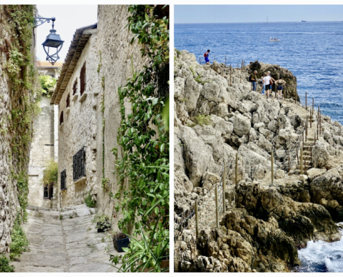 walks in the French Riviera: in the hills around Vence & on Cap d'Antibes