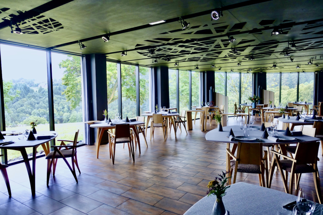 Hotel/Restaurant Serge Vieira Couffour Castle Chaudes-Aigues Cantal/France - best restaurants Cognac, Dordogne & Cantal